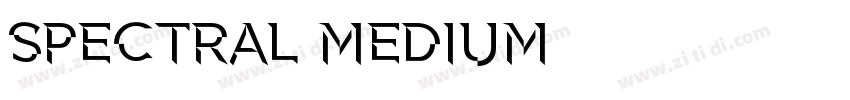 Spectral Medium字体转换 Spectral Medium字体转换